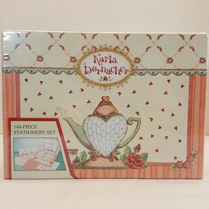 Karla Dornacher Stationery Box 144 Pc NEW